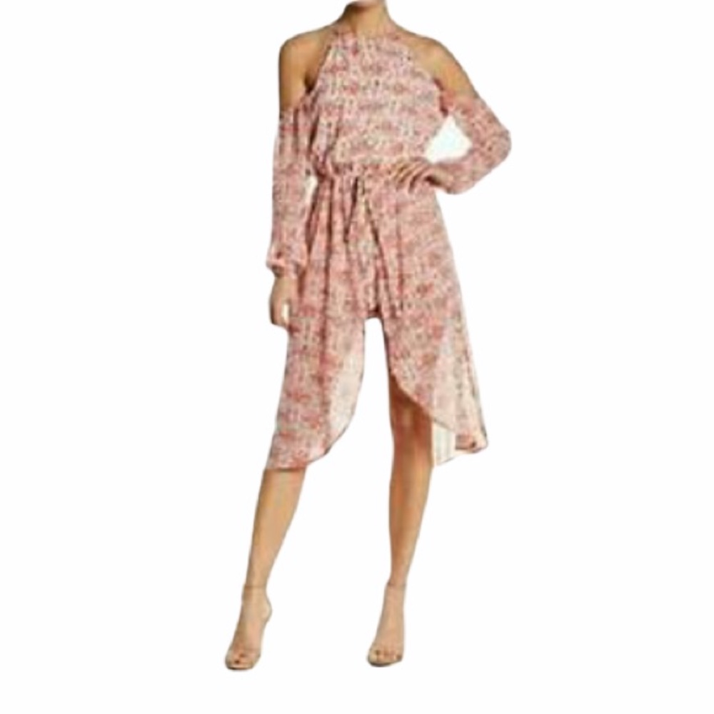 Bebop Floral Skirted Romper Size Large